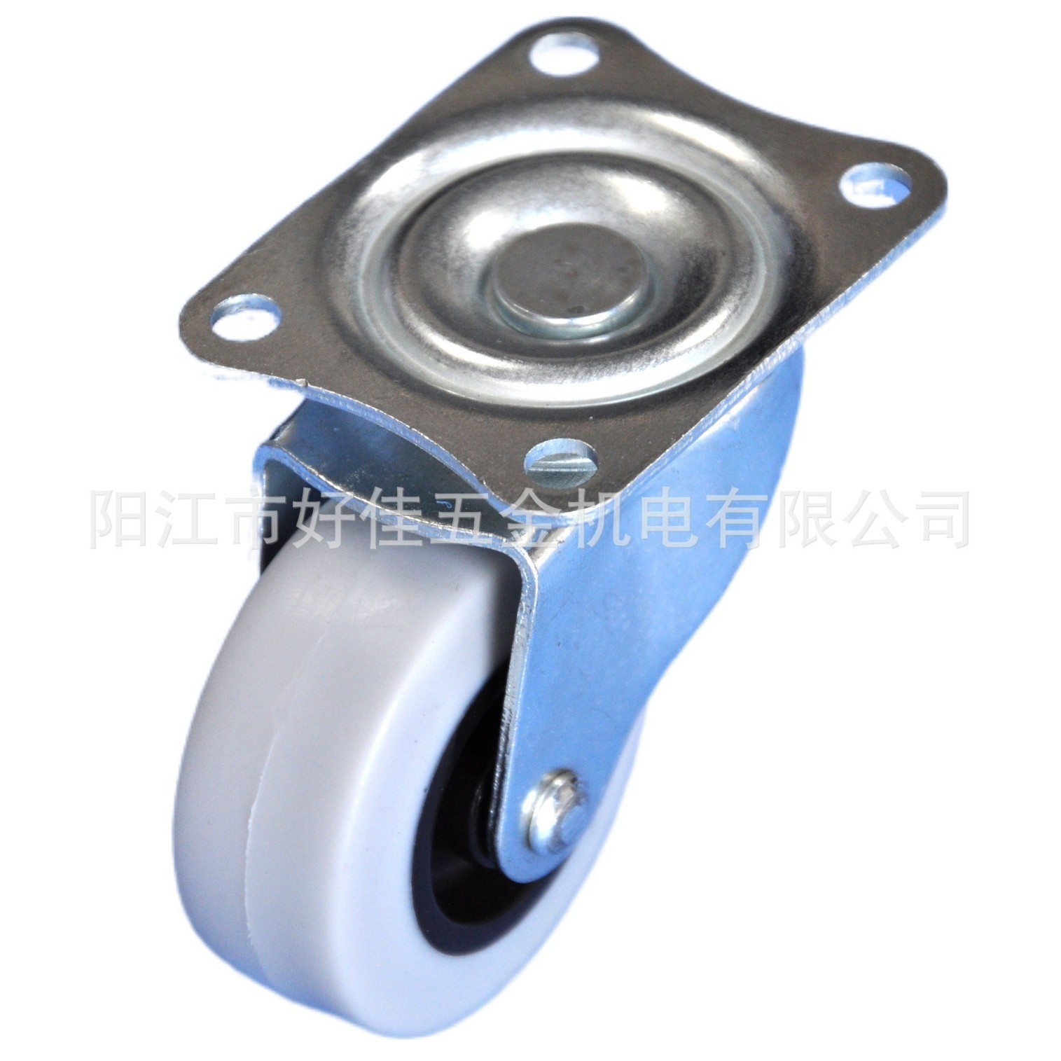 源头工厂产品50mm静音环保平板万向TPR家具脚轮仪器设备脚轮