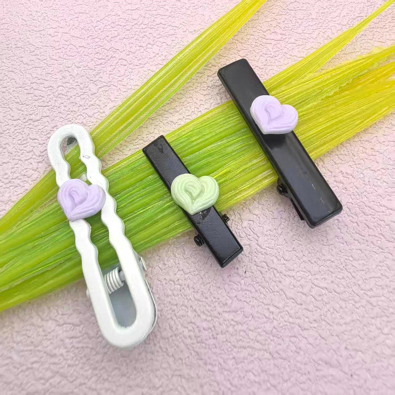 爱心彩色漩涡糖果微缩仿真迷你diy树脂配件材料奶油胶配件_1