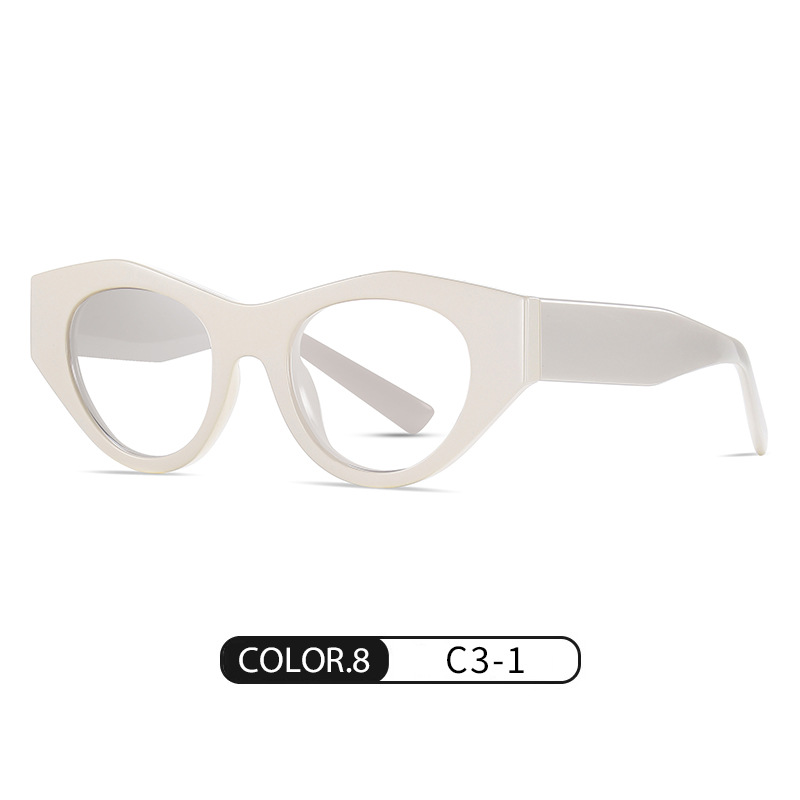 Nueva lente polarizada de placa hecha a mano S26104 gafas de sol europeas y americanas para mujer, gafas anti-azules populares de moda