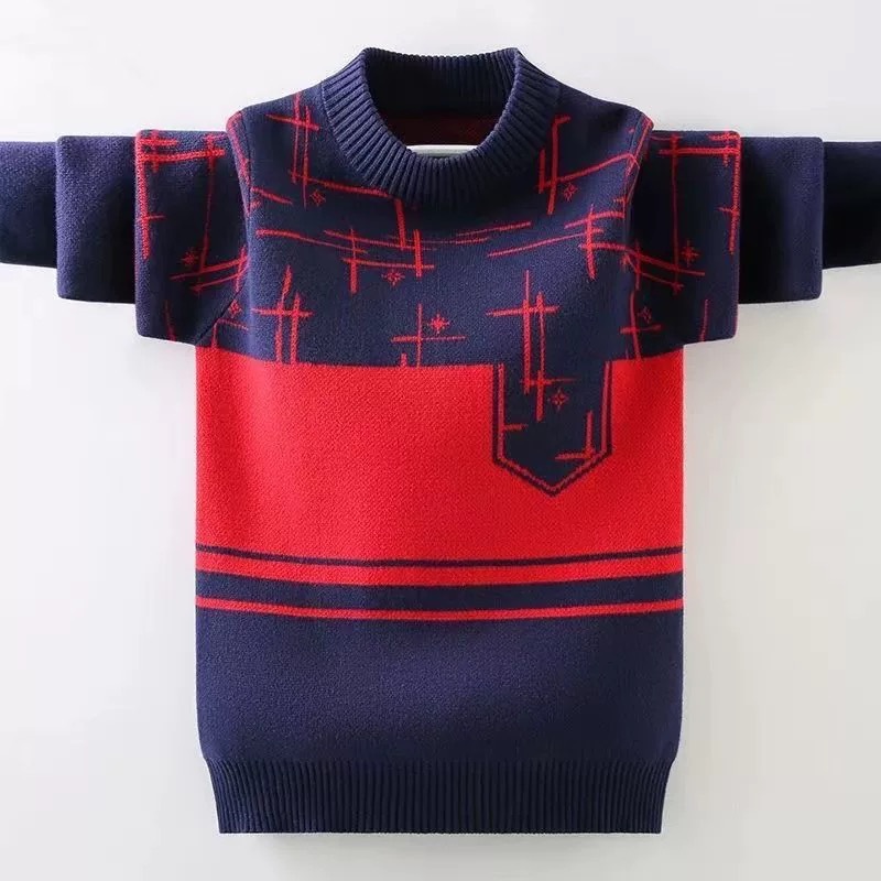 1229-41儿童款半高领打底衫百搭