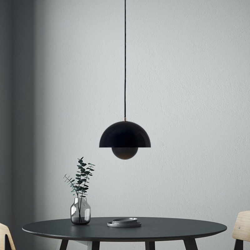 北欧丹麦ins网红VP花盆吊灯 金属花苞灯餐厅餐桌吧台吊灯卧室床头