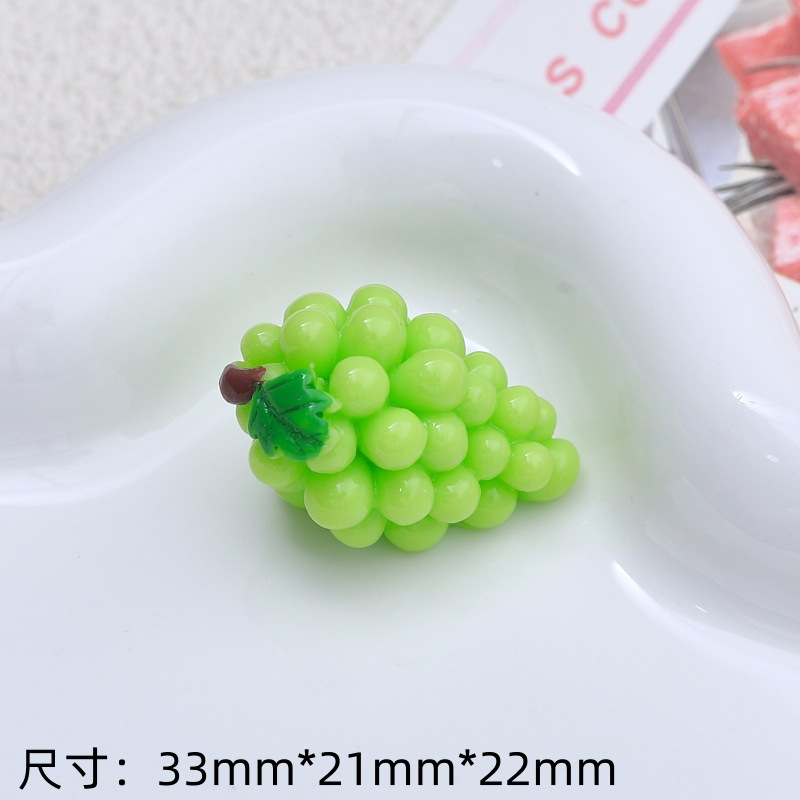 3 차원 시뮬레이션 과일-녹색 포도