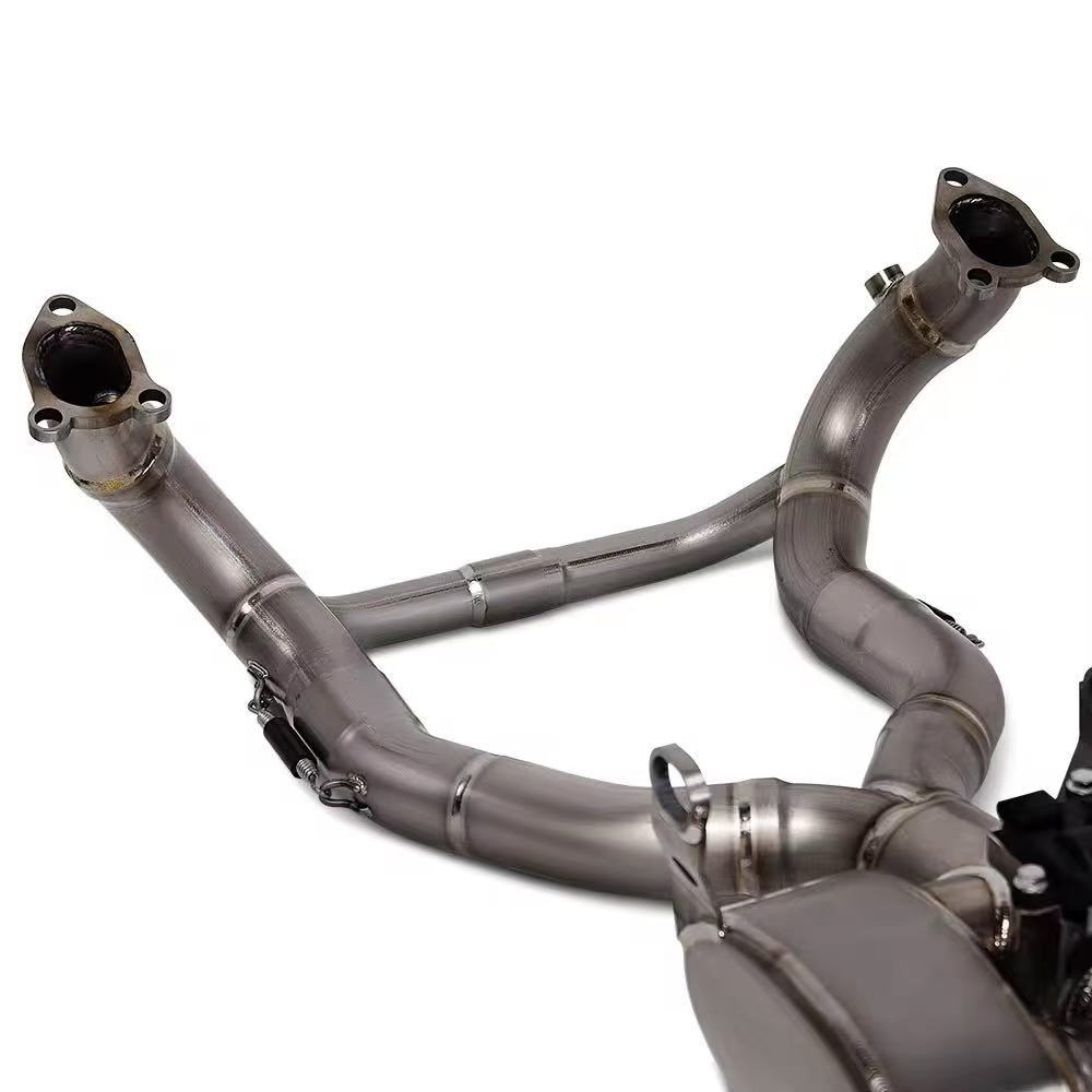 Suitable for BMW R1300 GS-ADV manual-automatic integrated valve titanium alloy front exhaust 60MM
