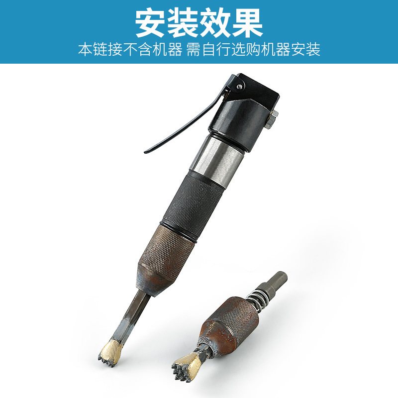 Máquina neumática grabado pluma Cincel cabeza recorte de piedra cabeza de cáñamo Litchi superficie cortar hacha aleación flor martillo piedra talla herramienta