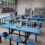 学生连体组合快餐餐桌椅