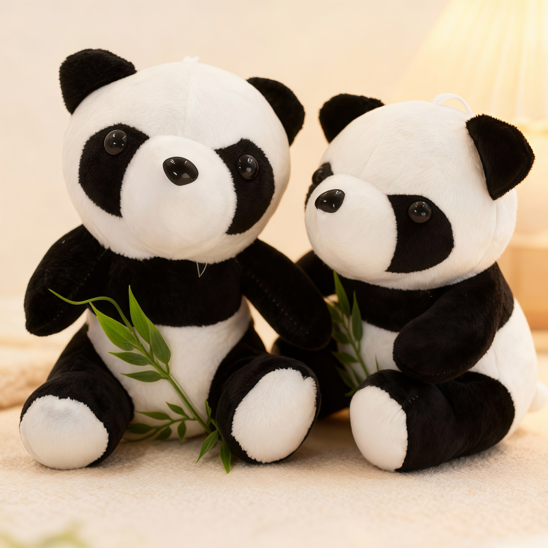 Muñecas de boda agarrar muñecas al por mayor muñecas de peluche pandas juguetes de peluche al por mayor boda colgante comercio exterior