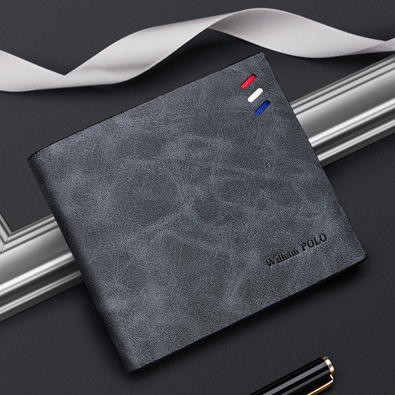 King Paul Wallet Men's Short Cross-border Business Multi-card Wallet Vintage Wallet Men's High-end genuine goods King Paul Wallet Men's Short Cross-border Business Multi-card Wallet Vintage Wallet Men's High-end genuine goods