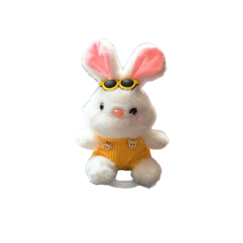 かわいいスカーフバニーペンダント模擬ウサギぬいぐるみ人形バッグペンダント人形キーホルダー人形|undefined
