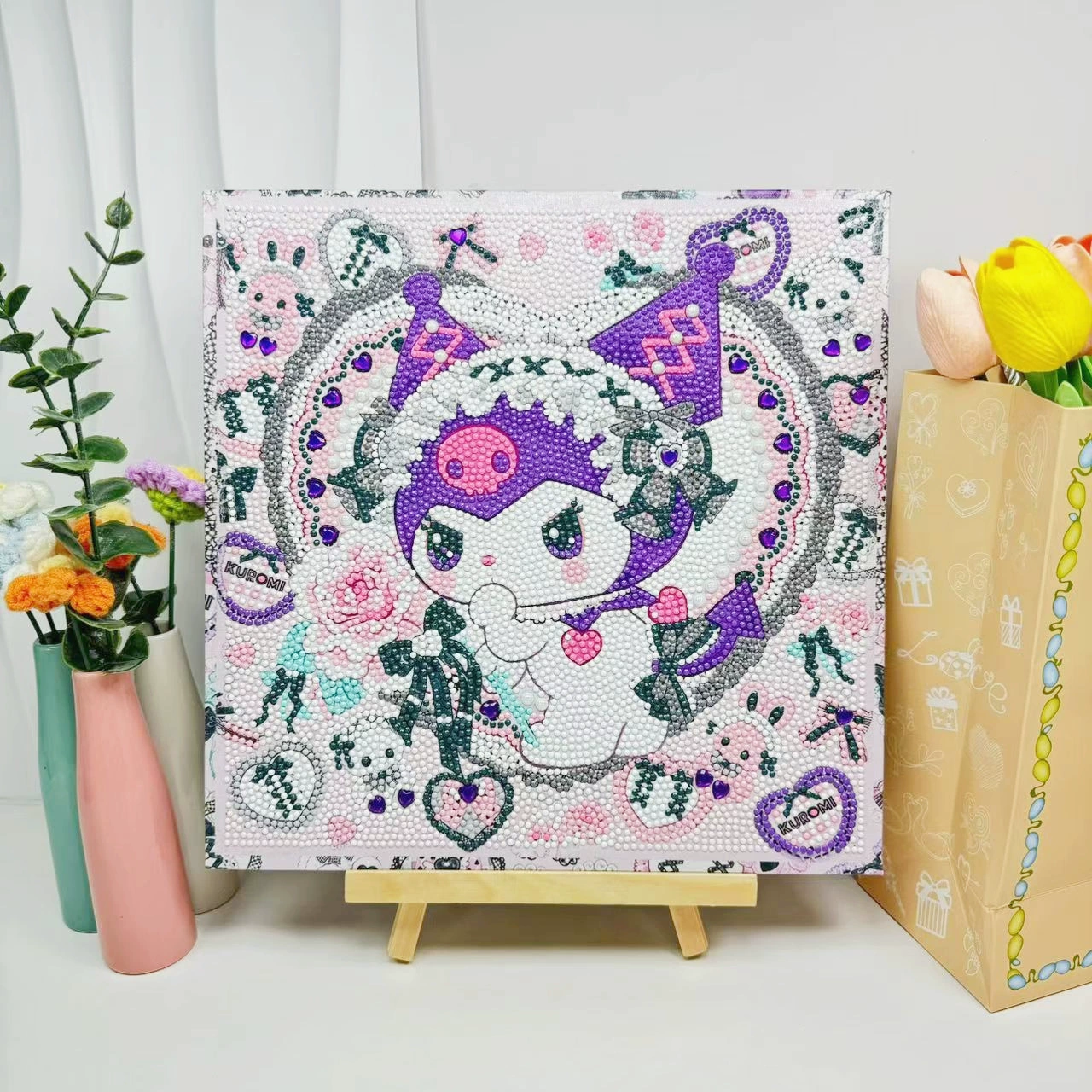 Бесплатная доставка/Новые 30*30 Алмазная живопись Diy Точечная алмазная живопись Детская ручная кладь Мозаика и Каменная живопись Спальня Декор Картина Оптовая