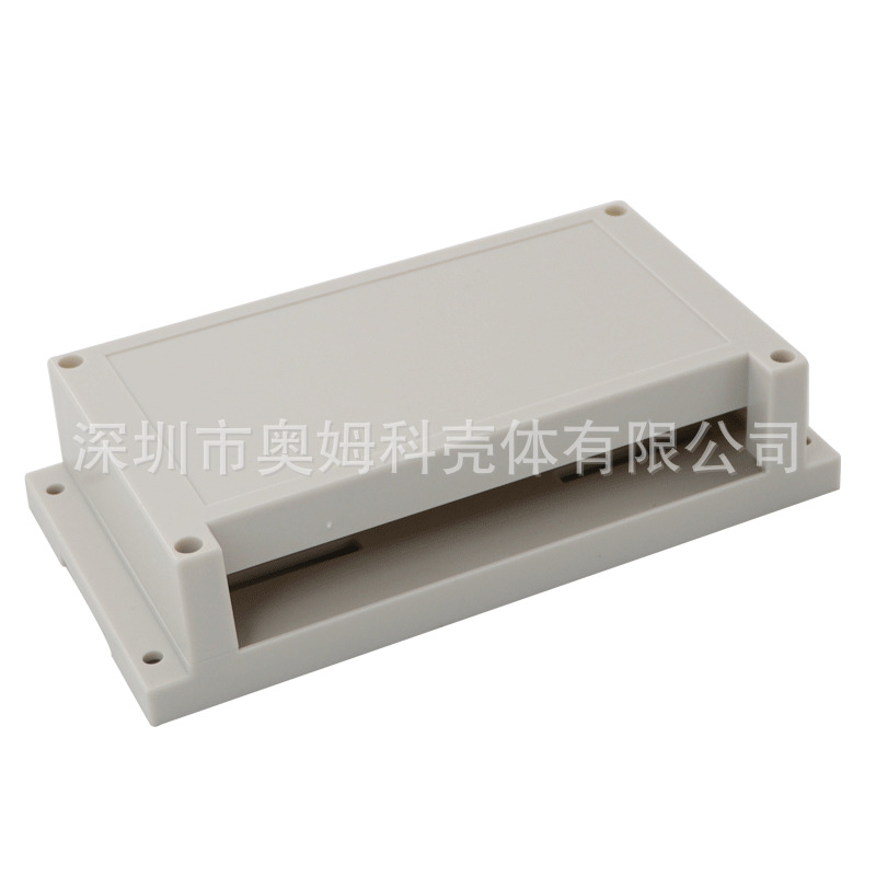PLC标准仪表仪器接线端子导轨外壳ABS电子控制器盒P44-P45可加工
