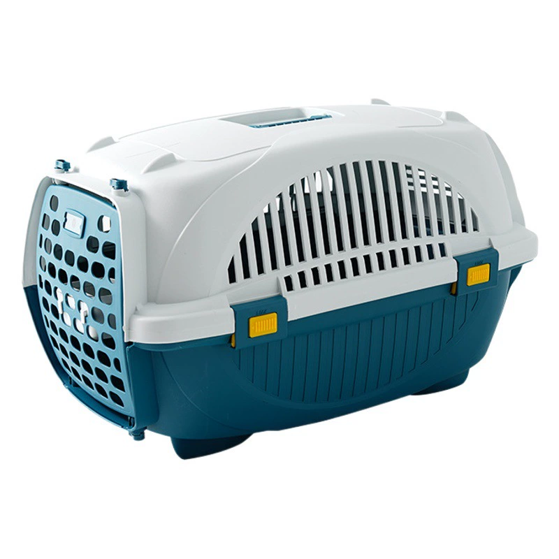 Pet Air Box Cat Bag Портативный исходящий ящик для собак Пластиковый транспортный ящик Портативный чемодан