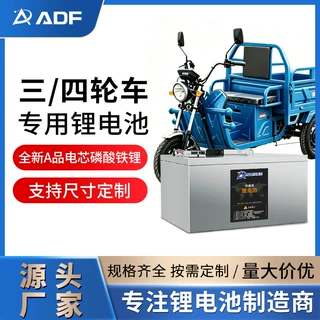三轮电动车锂电池60V72V快递电瓶车大容量电池全新A品锂电池定制