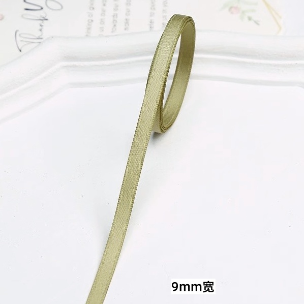 Tinta verde halo impresión de hilo de banda ergena para hacer anillo de cabello hecha a mano DIY arco material accesorio para el cabello