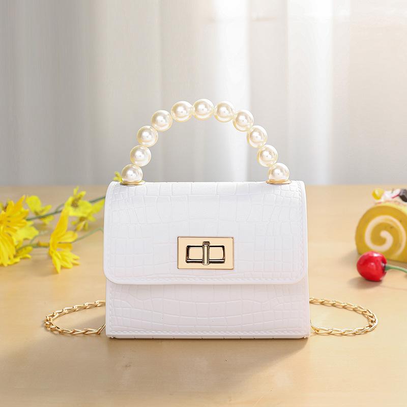 Comercio exterior transfronterizo cocodrilo perlas bolsos de mano de gel de hombro bolsos de mujer bolsos mochilas bolsos móviles bolsos casuales image 8