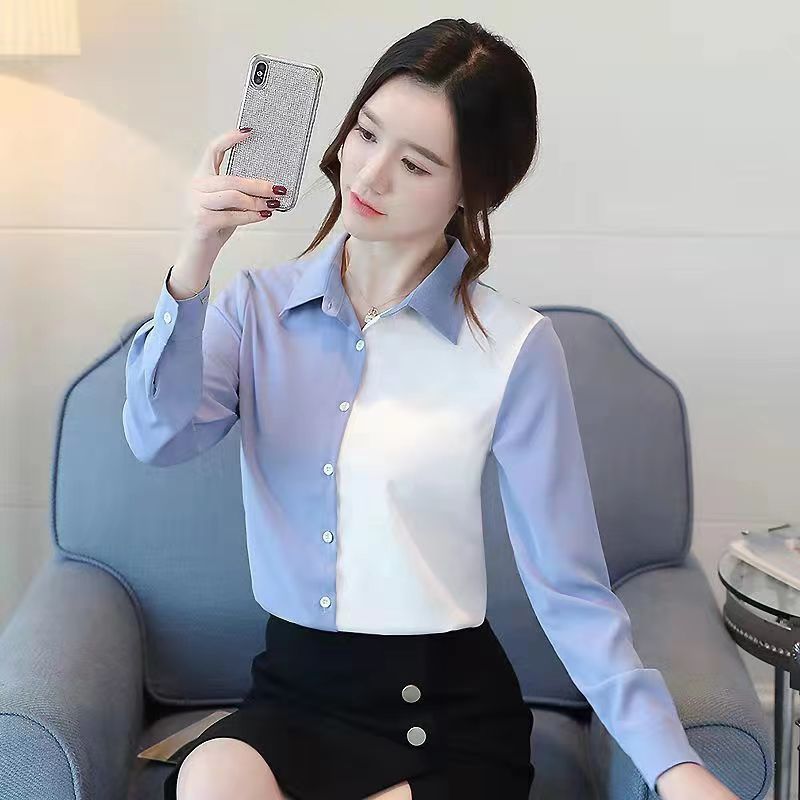Shiffon fashionable autumn shirt