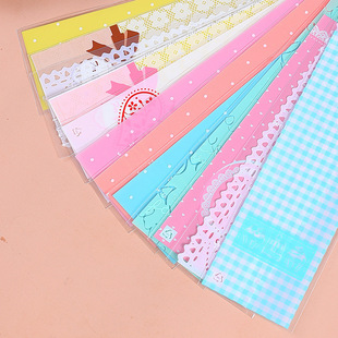 South Korea baking strip baking starry sky lollipop packaging bag chocolate cookies finger snack bag diy jewelry