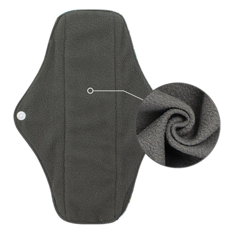 Бамбуковый уголь, нескользящая моющаяся гигиеническая прокладка, физиологическое менструальное полотенце, гигиеническая прокладка для матери [300 штук бесплатно]