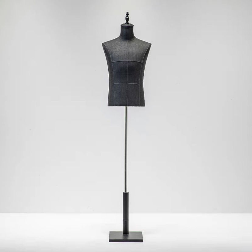 Maniquí Masculino de Busto de Polietileno para Tienda de Ropa
