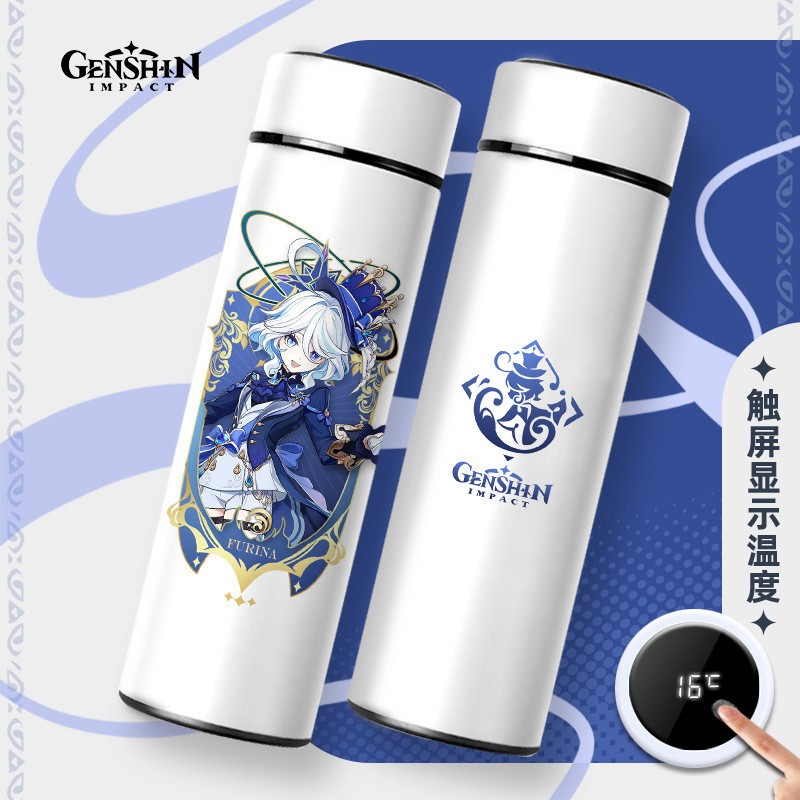0神温度计保温杯动漫游戏周边数字显示杯子水杯学生二次元