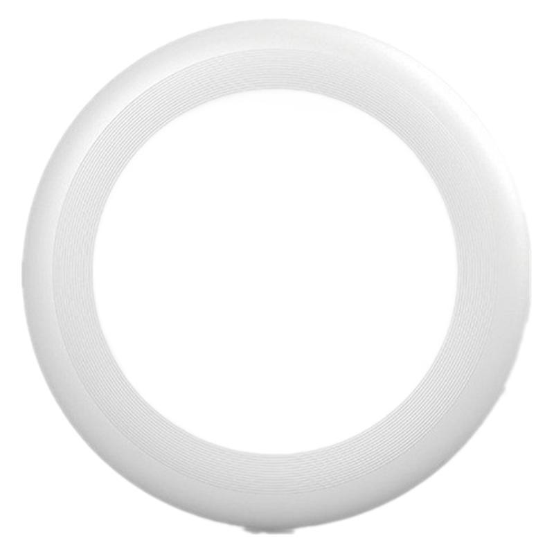 Frisbee blanco platillo de plástico para niños imprimible playa 23 cm Frisbee fabricantes al por mayor