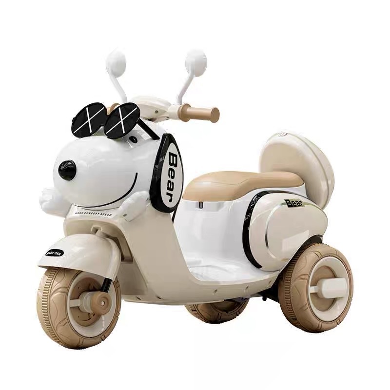 motocicleta eléctrica para niños, tricicletas para niños, niños y niñas, coche de batería para niños, coche de juguete de control remoto recargable