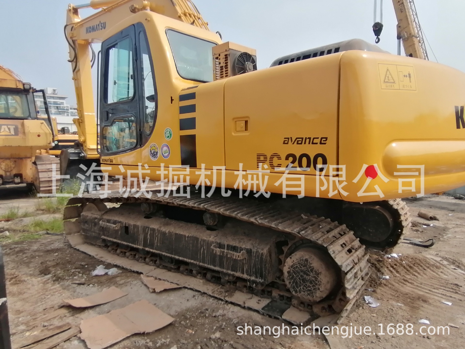 二手小松钩机 komatsu小松PC200-6挖掘机现货出售