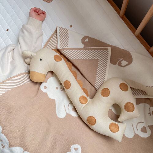Ins style new cotton cartoon creative baby play pillow doll doll children's room decoration shooting props