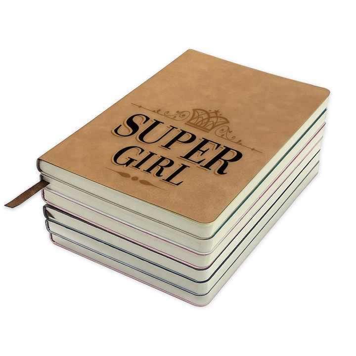 Fábrica directa A5 sublimación agenda en blanco diario cuadernos de cuero sublimación cuaderno al por mayor
