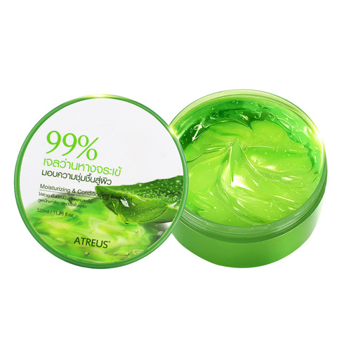 General Trade Thailand ATREUS Aloe Vera Gel Moisturizing Hydrating Acne Diminishing Cream Repair Gel After Sun Repair