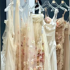 杭州四季清夏ドーパミンサスペンダードレス純粋な欲望スタイルシフォン耳ハイエンドスカート卸売