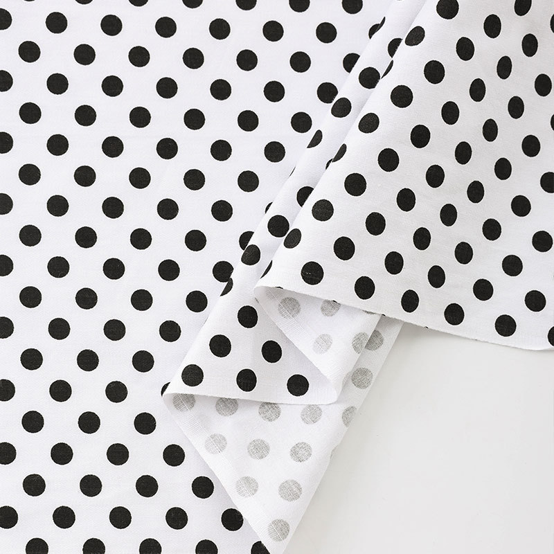 Tejido de algodón, punto de agua, punto de onda, impresión de tela de algodón, camisa, falda, ropa de cama, tela DIY