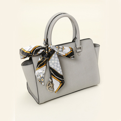 Elegant New Slim Strap Wrapped Bag Handle Silk Scarf, Decorative Strap for Women, Small Neck Scarf