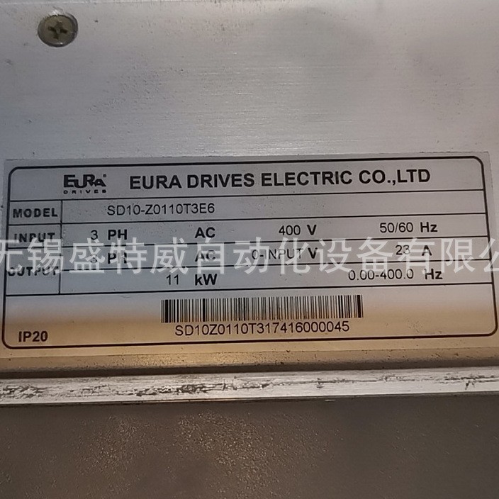 全新原装 SD10-Z0110T3E6 欧瑞EURA伺服驱动器11KW