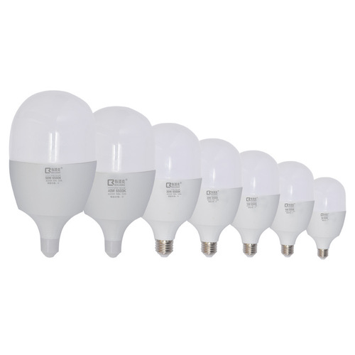 LED bulb plastic wrapped aluminum household energy-saving lamp e27 screw three-proof bulb lighting small bulb manufacturer wholesale