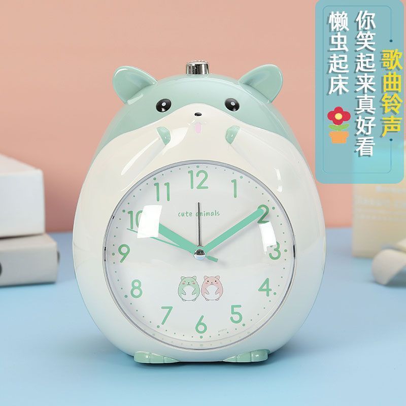 宇航员太空人智能语音闹钟儿童耐用智能学生儿童桌面小时钟家批发|undefined