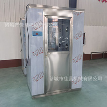 单人双吹风淋室无菌室净化风淋门304不锈钢通道风淋室设备