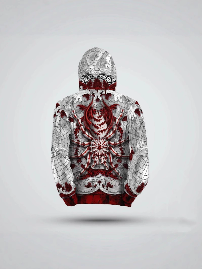 Толстовка-худи, толстовка, хэллоувин, (торговля через границу), Aliexpress, Amazon, услуга 3D-дизайн печати