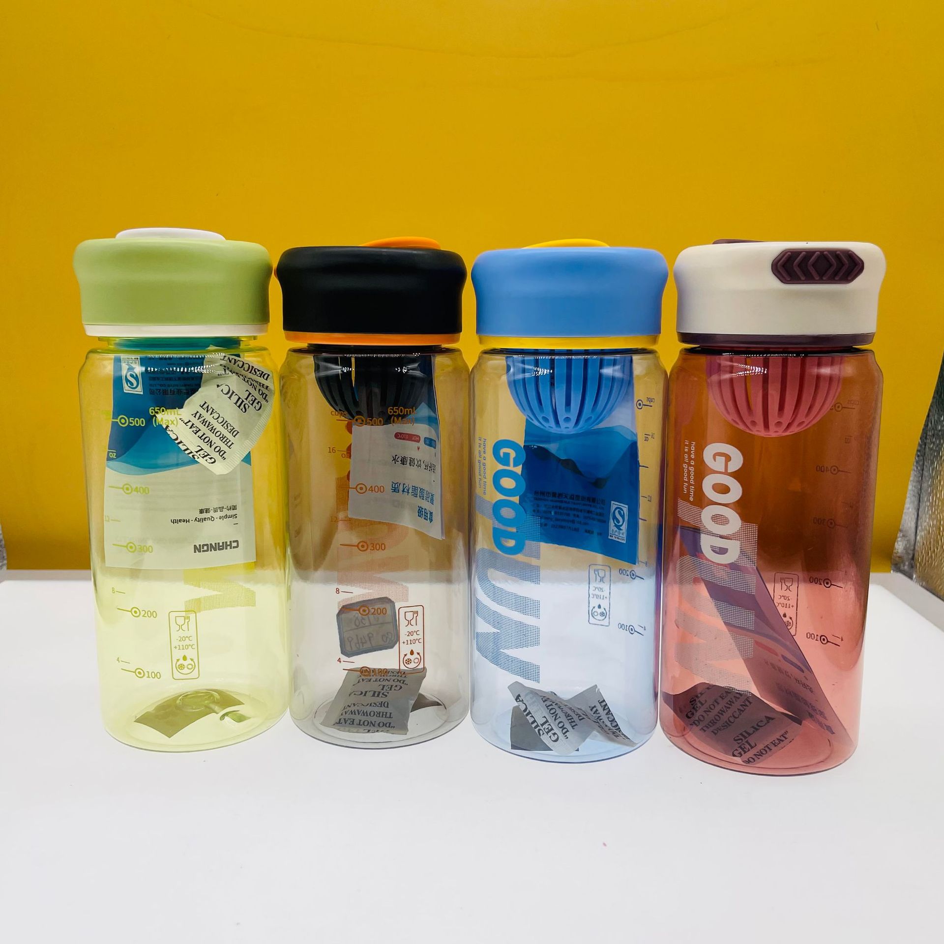 Tianyi PC taza de agua de plástico de gran capacidad 750ml taza de plástico de los hombres y las mujeres de la aptitud deportiva portátil taza de agua al aire libre