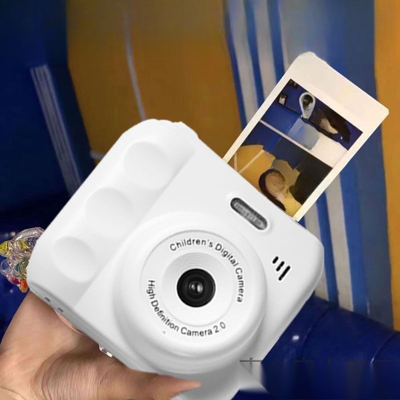 High-Definition Dual-Camera Cute Digital Camera for Campus Student Parties, Polaroid Camera That Can Take Pictures and Transfer Them to Mobile Phones for Color Photography