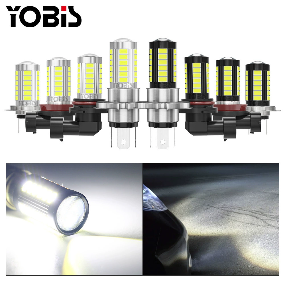 Ubis Автомобильная противотуманная фара H4 H7 H8/H11 9005 9006-5630-33 фара противотуманная фара подсветка