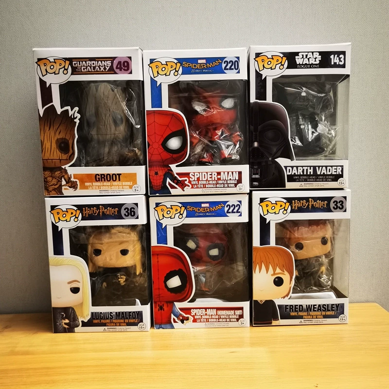 Минифигурки (Harry Potter, Spider-Man) коллекционные фигурки, разные персонажи