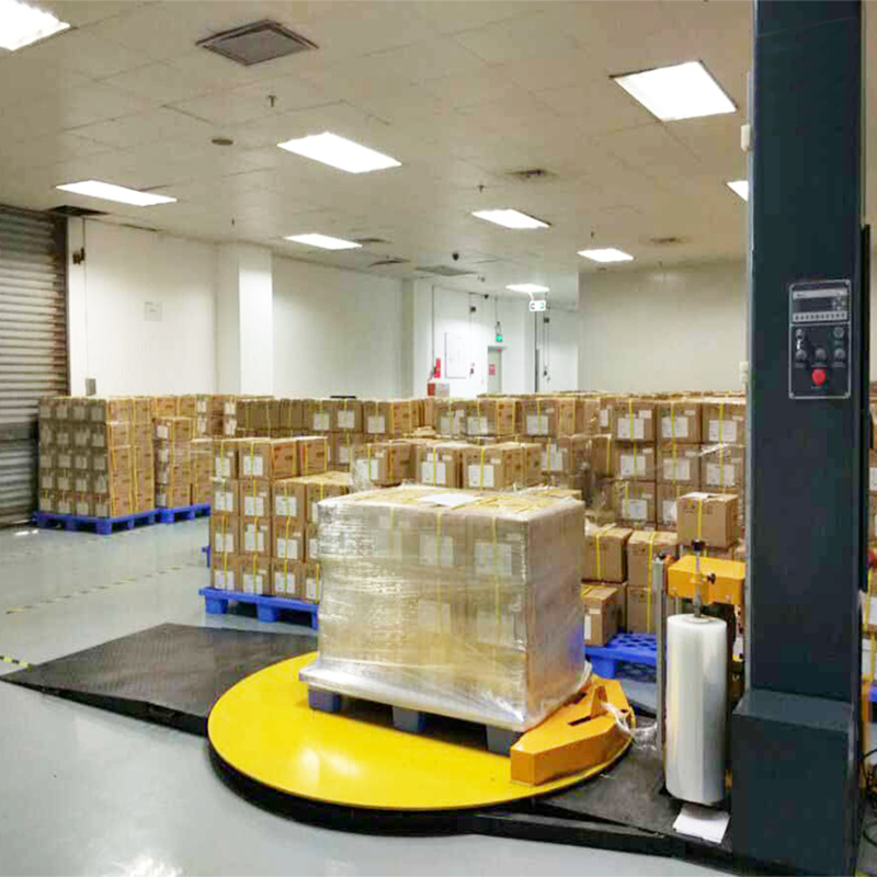 Máquina de enrollamiento de película de paleta automática de venta directa soporte no estándar CE / ISO certificación máquina de enrollamiento de bolsas de toneladas