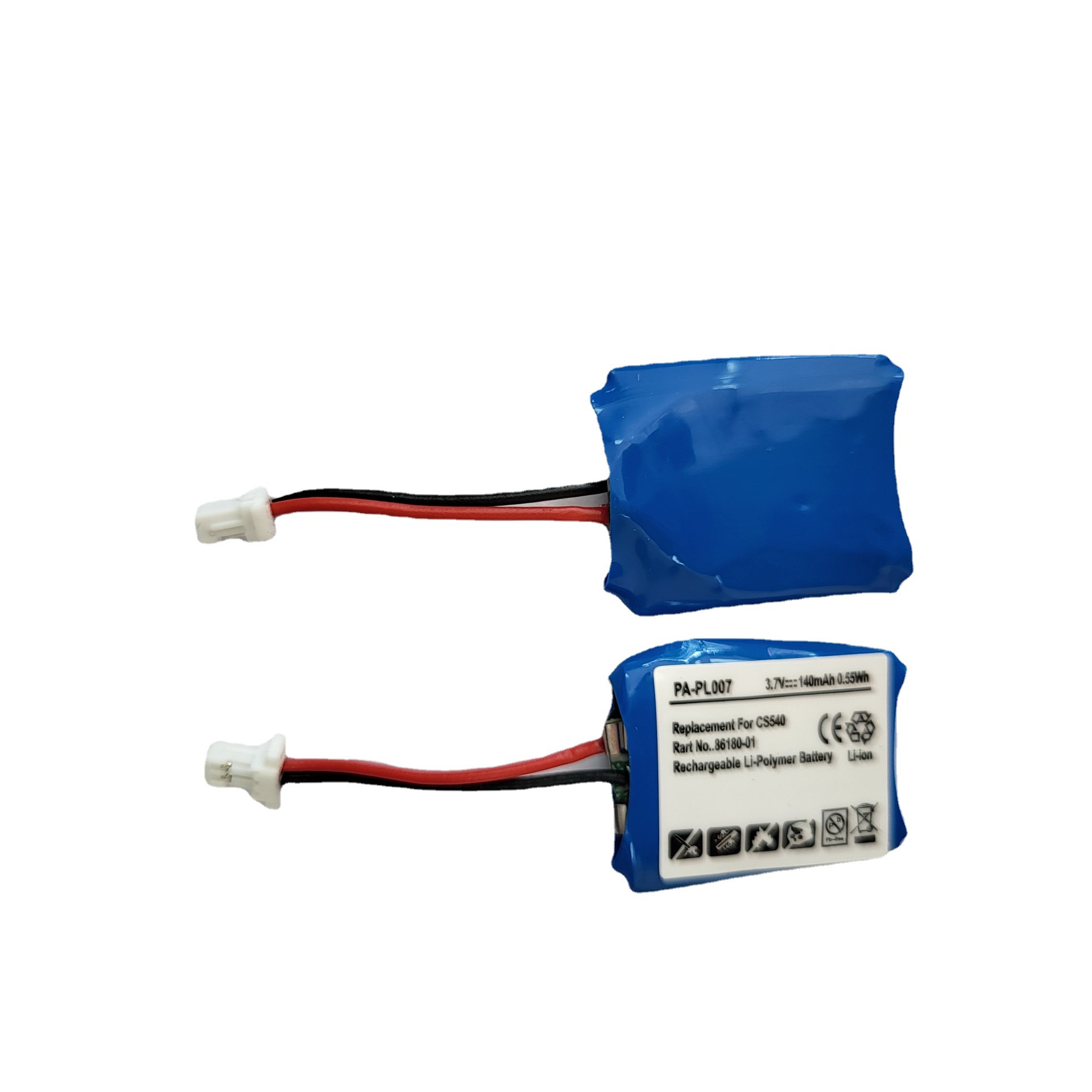适用缤特力CS540 84479-01/86180-01 3.7V 140mAh蓝牙耳机锂电池