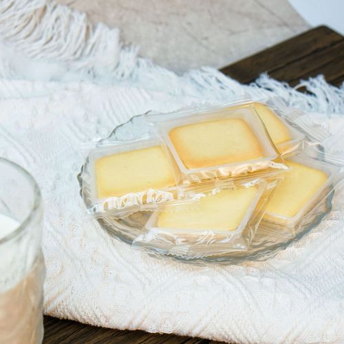 White Lover Cookies, Japanese Style, made with Hokkaido Snack Cheese, Milk Cream Filling, Hand-Crafted Small Biscuits, Bulk Packaging