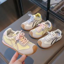 男女童阿甘鞋2025春秋新款皮面运动鞋儿童防滑软底轻便休闲跑步鞋
