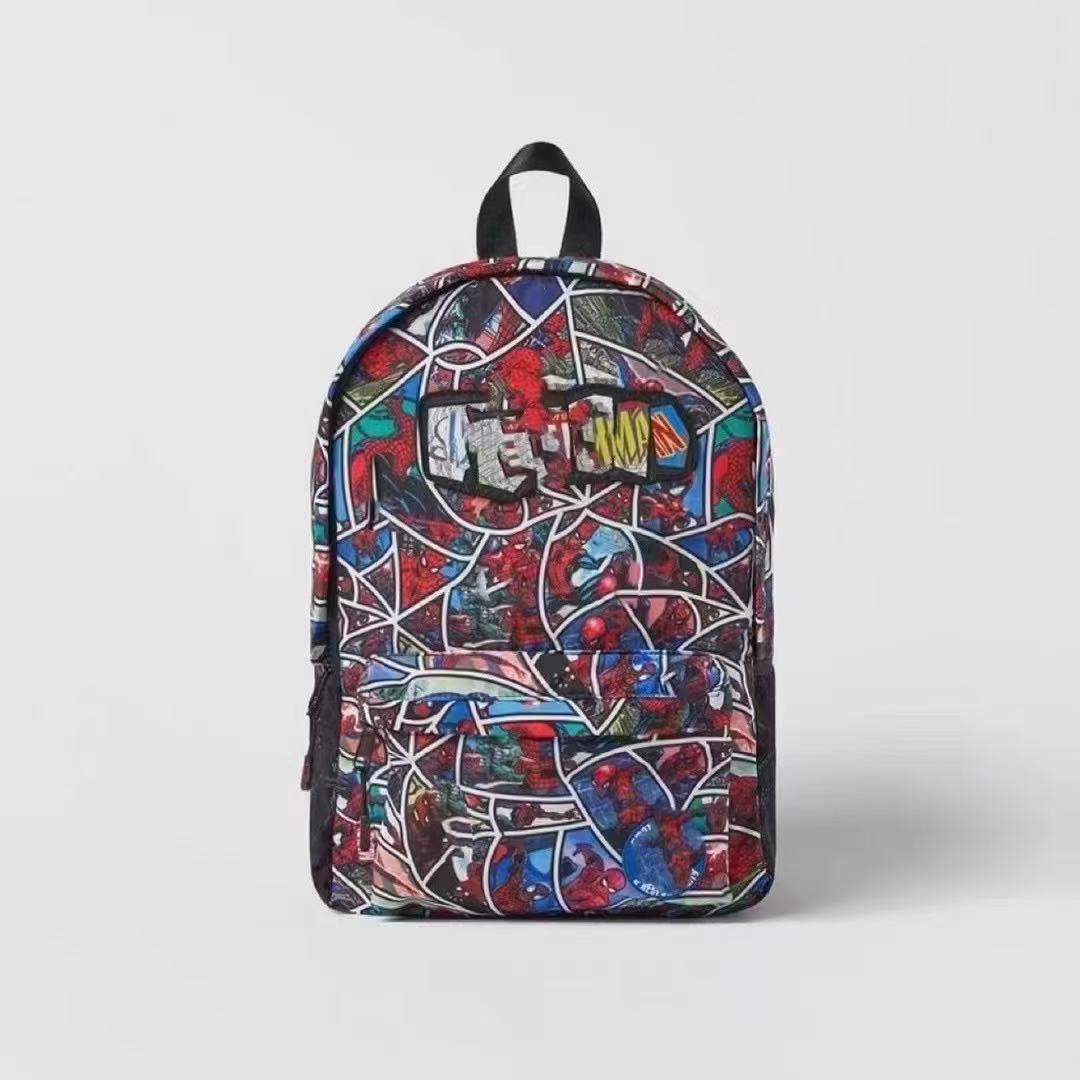 Cross-Border New Children's Bag, Boys and Girls Co-Branded Minecraft Printed Backpack School Bag 140503030