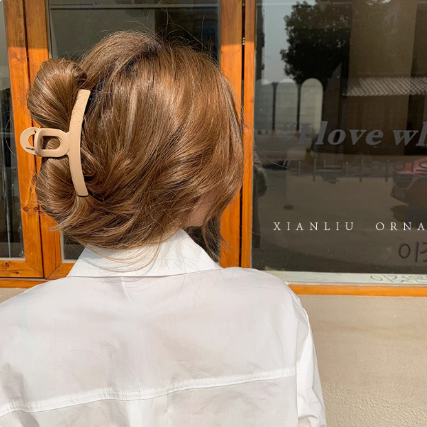 女性用ヘアピン、高級感のある韓国東大門と同じスタイルのヘアピン、後頭部のシャーククリップ、女性用ヘアアクセサリー|undefined
