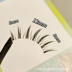 彩思秀W-58假睫毛女自然仿真小惡魔濃密交叉款一片式自嫁接仙子毛