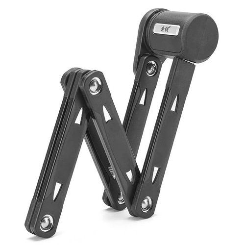 Bicycle foldable lock joint lock electric bike mountain bike lock e-bike motorbike lock anti-theft anti-shear lock golden lock