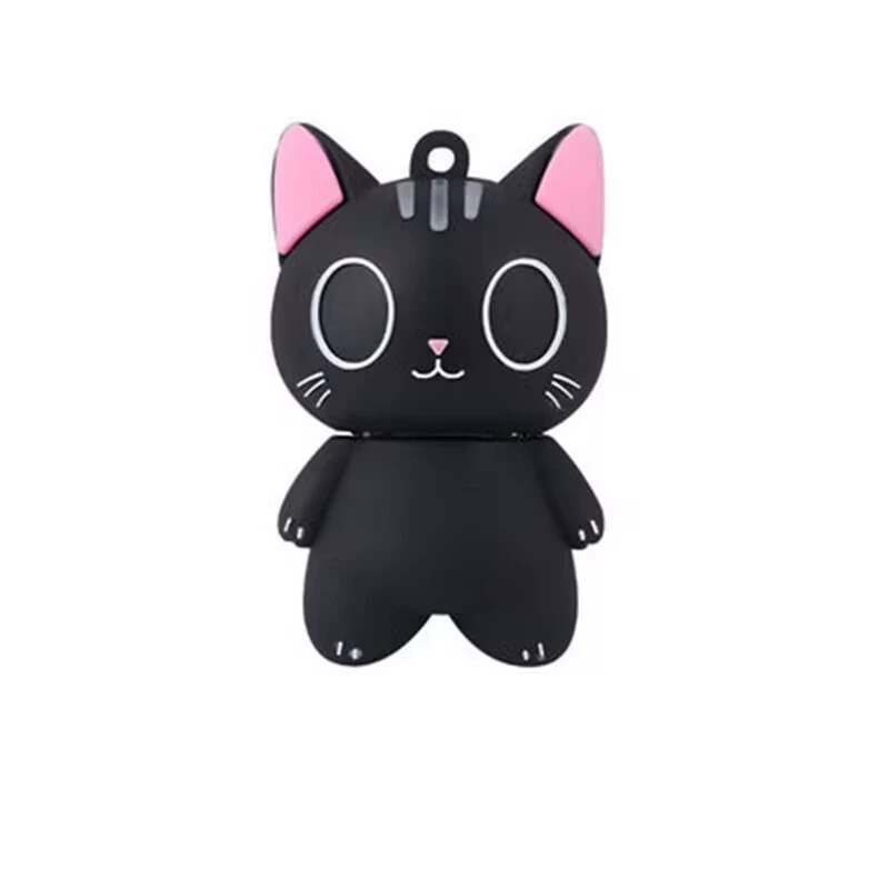 USB флеш-накопитель Hello Kitty, силикон/ПВХ брелок, ёмкости 1 ГБ–1 ТБ